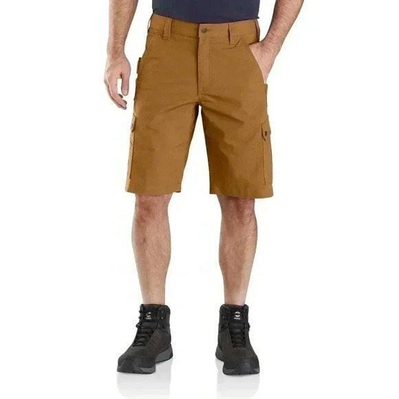 Carhartt RUGGED FLEX® RELAXED FIT RIPSTOP CARGO WORK SHORT - Picture 1 of 7